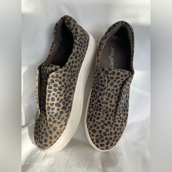 J/Slide leopard sneakers size 7.5 - Picture 6 of 6
